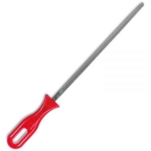 مبرد خشابي 2/1 دائرة  10 " يد احمر - W051029