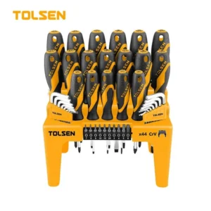 طقم مفك على ستاند 100ق )لقم & مفك & الن....... متعدد(