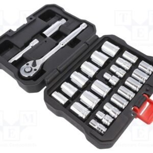 طقم لقم  8/3 "
5/16" : 7/8"
9 مم : 19 مم
24 قطعة - W003000