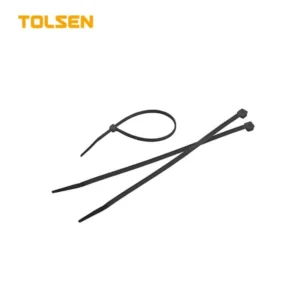 حزام كابل من النايلون النقى مقاس 4.8مم * 300مم أسود